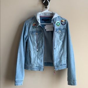 Tommy Hilfiger Denim Jacket w/ hood